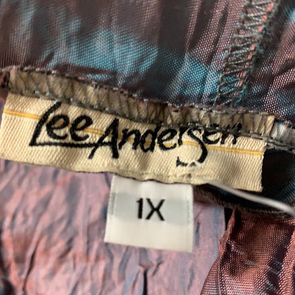 Lee Andersen - Crushed Silk Midi Scoop Neck Dress Tres Laurel - NEW - Picture 7 of 8